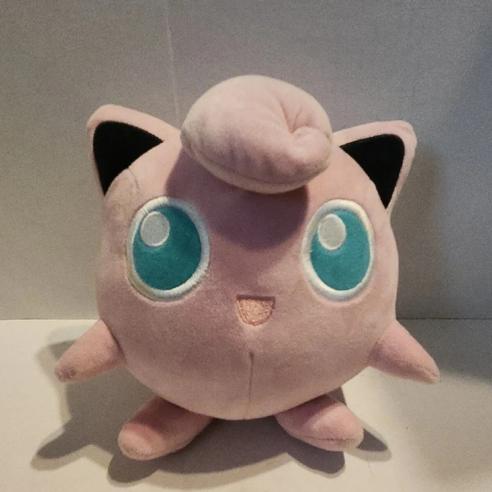 Pokemon Jigglypuff 8” Plush Stuffed Animal 2019 GameFreak Wicked Cool Toys WCT